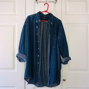 Vintage Ralph Lauren Oversized Denim Shirt